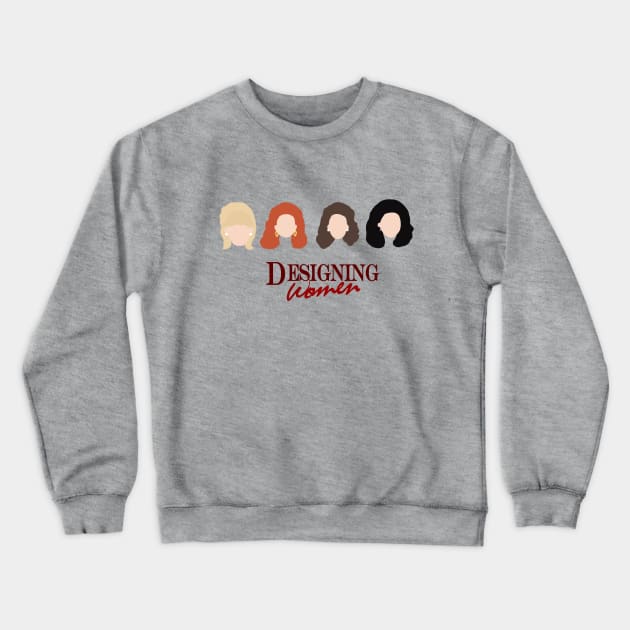 designing women Crewneck Sweatshirt by aluap1006